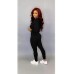 Adogirl Womens Sweatsuit Set Two Piece Outfits Top + Skinny Long Pants Tracksuits Jogging Suits Jumpsuits - B0QOYXDA4