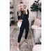 PRETTYGARDEN Women’s Solid Color Two Piece Outfit Long Sleeve Crewneck Pullover Tops And Long Pants Sweatsuits Tracksuits - BCV75QZ3Y