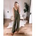 PRETTYGARDEN Women's Summer Casual Two Piece Outfits Sweatsuits Tank Scoop Neck Ribbed Knit Long Pants Tracksuits - BDUZWS08Z