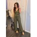 PRETTYGARDEN Women's Summer Casual Two Piece Outfits Sweatsuits Tank Scoop Neck Ribbed Knit Long Pants Tracksuits - BDUZWS08Z