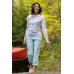 HUK Women's Standard Pursuit Long Sleeve Performance Shirt + Sun Protection Printed-White Medium - BRF0DS87F