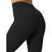 Buttergene Women Workout Sets 2 Pieces Long Sleeve Yoga Outfits Gym Clothes Seamless Ribbed Crop Top High Waist Leggings - BUJBT8D8H