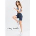 Gzlmao High Waist Biker Yoga Pants Shorts for Women with 2 Pockets Leopard Print Workout Running 6 Shorts Tummy Control - BASP63B4T