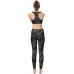 Workout Outfits For Women 2 Piece Seamless Crop Tank Gym High Waist Yoga Leggings Sets Tie-Dye Pattern - BGEMI28NL