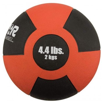Champion Barbell Rubber Medicine Ball 4.4 lb. Red - BQQYBG0BZ
