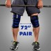 Achieve Fit Knee Wraps for Weightlifting Knee Support for Men and Women Knee Compression for Powerlifting Deadlifting Squat Prevent Knee Injuries Stability and Power 72 Pair Blue Black - BOD0QZ7O3