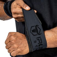 Iron Bull Strength Wrist Wraps for Cross Training Calisthenics Olympic Weight Lifting and WOD Workouts Adjustable Nylon Wrist Straps for All Wrist Sizes for Men and Women - BBGB65NLT