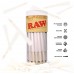 RAW Cones Organic King Size | 50 Pack | Pure Hemp Pre Rolled Rolling Paper with Tips & Packing Sticks Included - B2L84EP1W