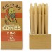Zig Zag Rolling Papers King Size Pre Rolled Cones 50-Pack Natural Unbleached Preroll Cones with Tips Prerolled Rolling Paper Cone Pack Pre Roll Cones for Filling -Easy to Use and Convenient - BBSQL4WDT